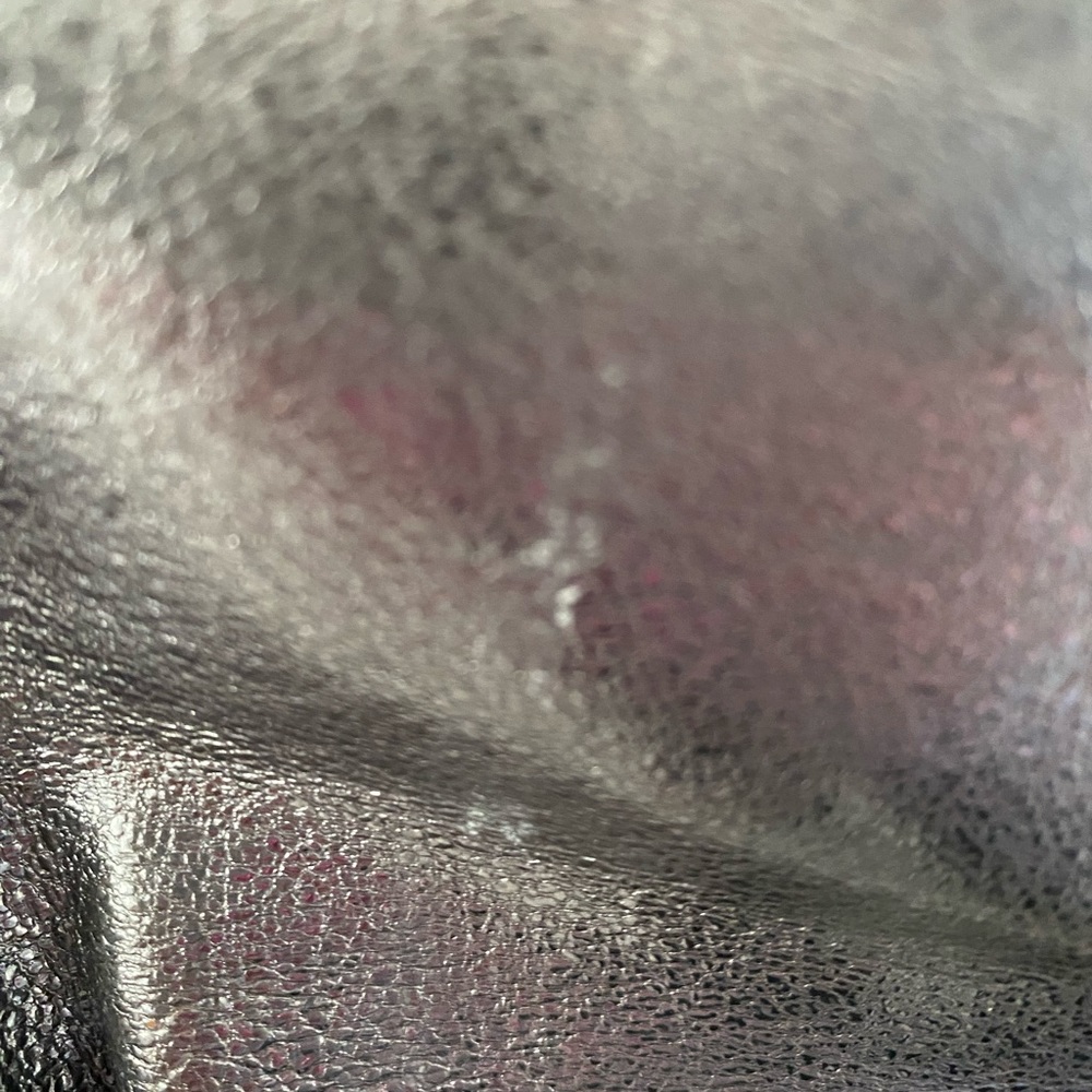 COACH DARK SILVER METALLIC BAG - Picture 7 of 8